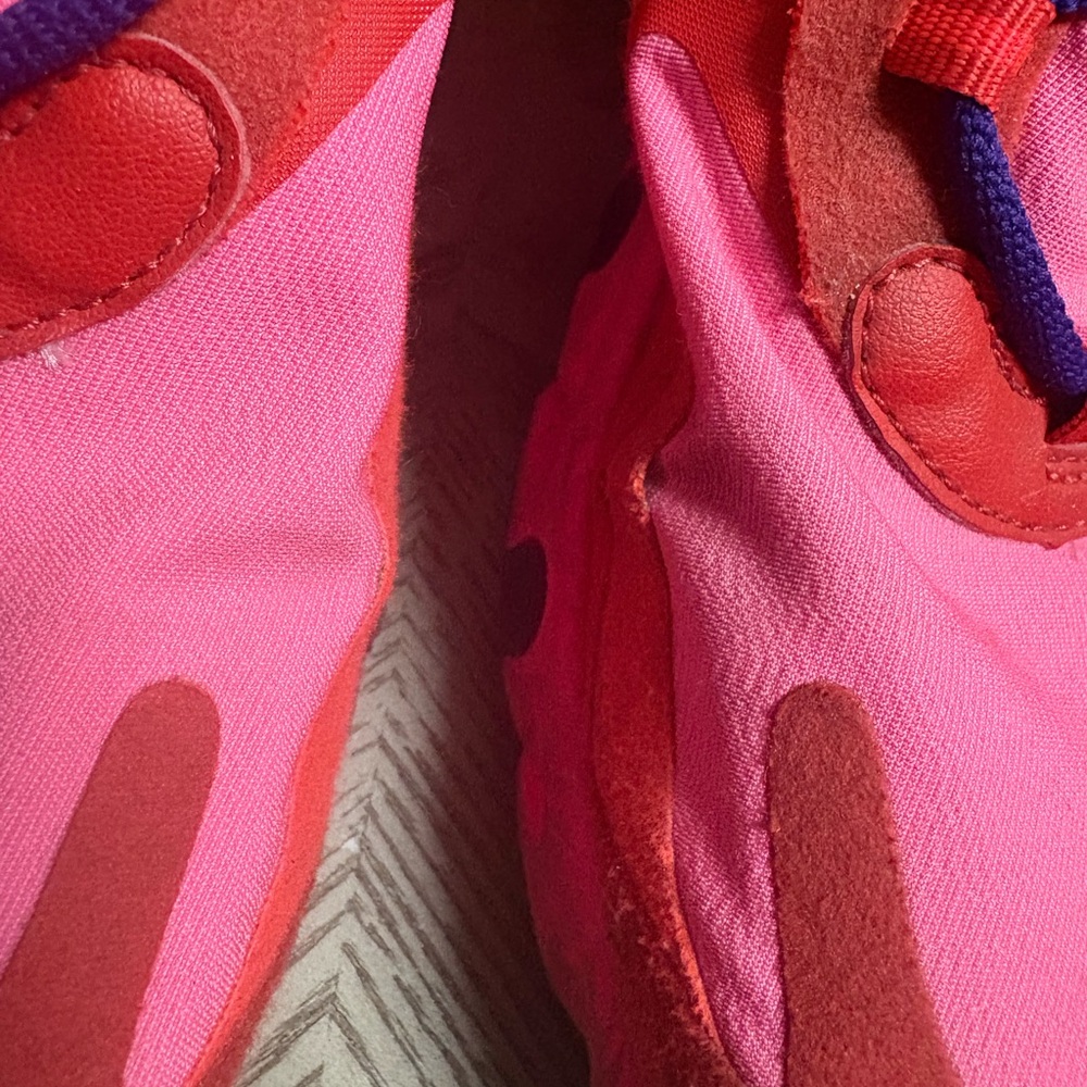 Nike Air Max 270 React Electronic Music 2019 AO4971-600 Men Size 12 Red/Pink - Picture 4 of 5